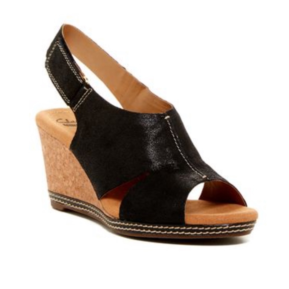 Clarks Collection Wedge Sandals